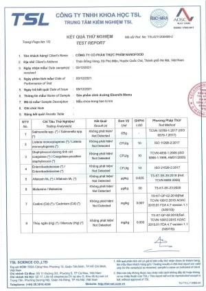 Kiểm nghiệm sữa Ebomilk Mama