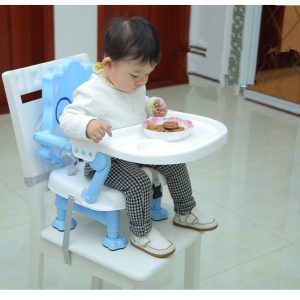 Ghế ăn dặm gấp gọn đa năng hình con mèo