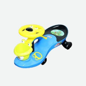 Xe lắc chòi chân hình con ếch cho bé