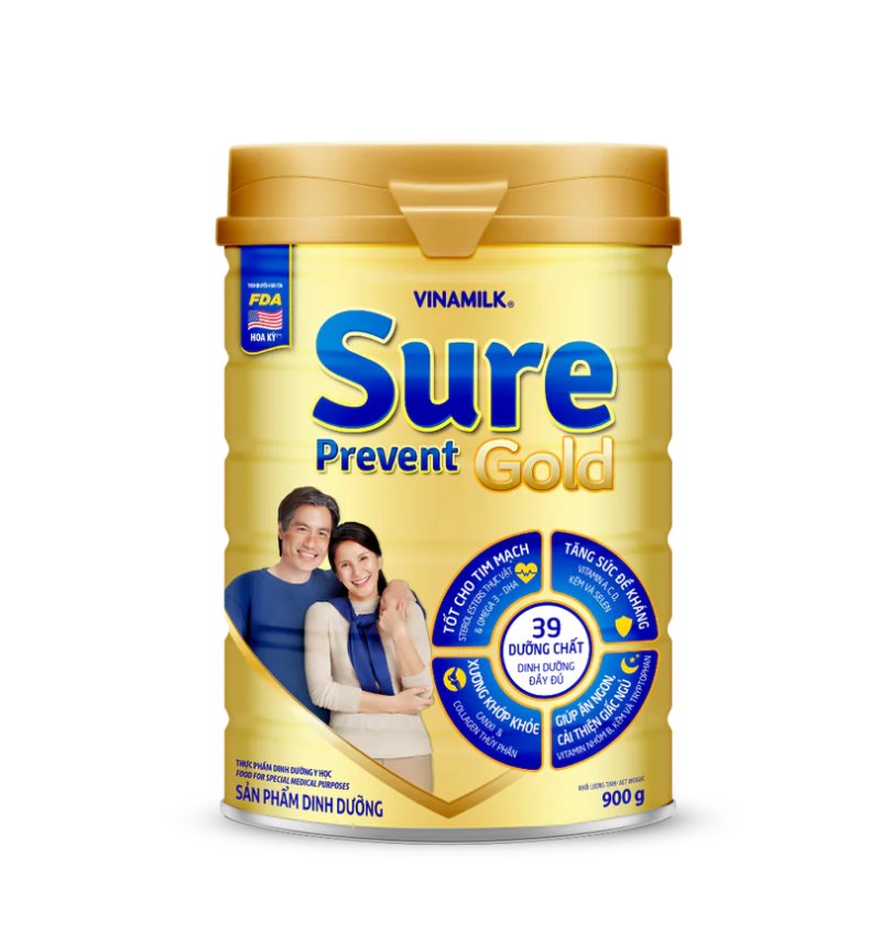 Sữa cho người lớn tuổi Sure Prevent Gold