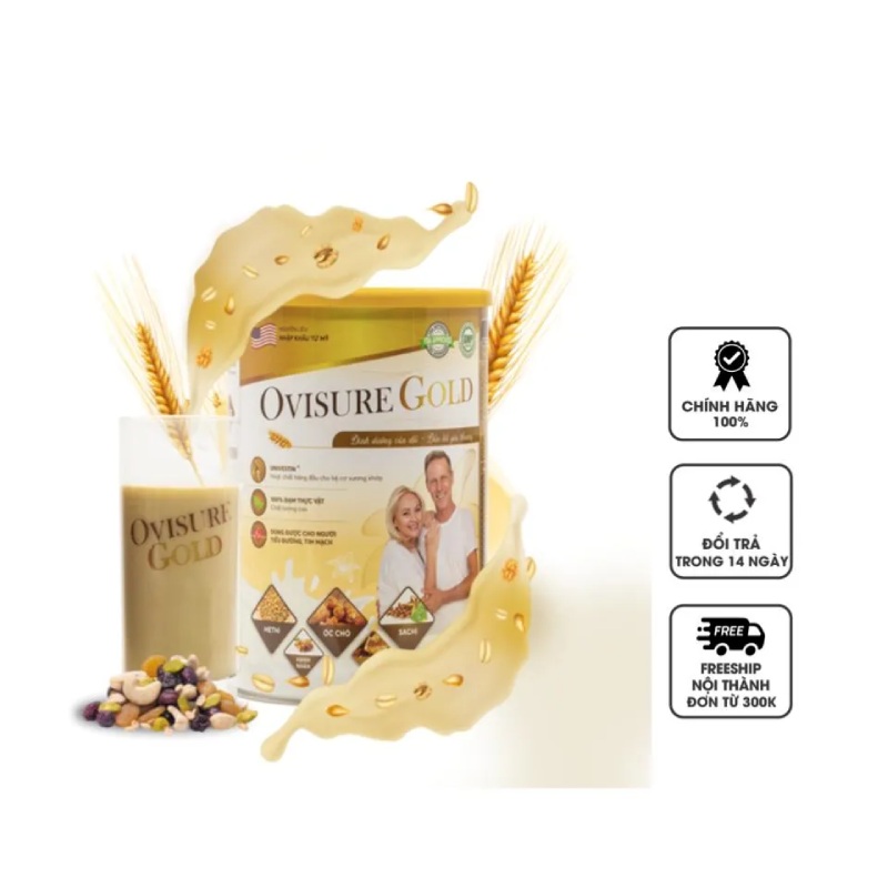 Sữa hạt cao cấp Ovisure Gold