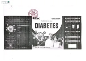 Giấy kiểm nghiệm Sữa Rilac Diabetes