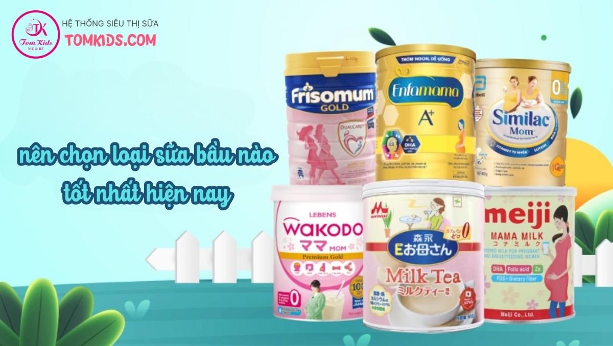 Nên chọn loại sữa bầu nào tốt nhất hiện nay